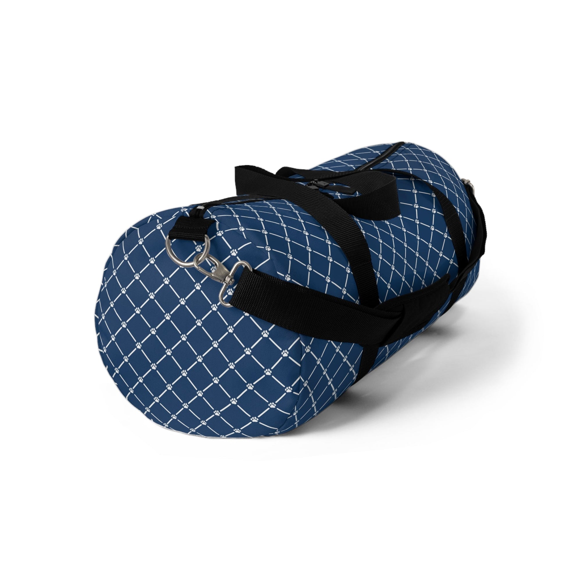 Blue Paw Pattern Duffel Bag - Bags - Epileptic Al’s Shop