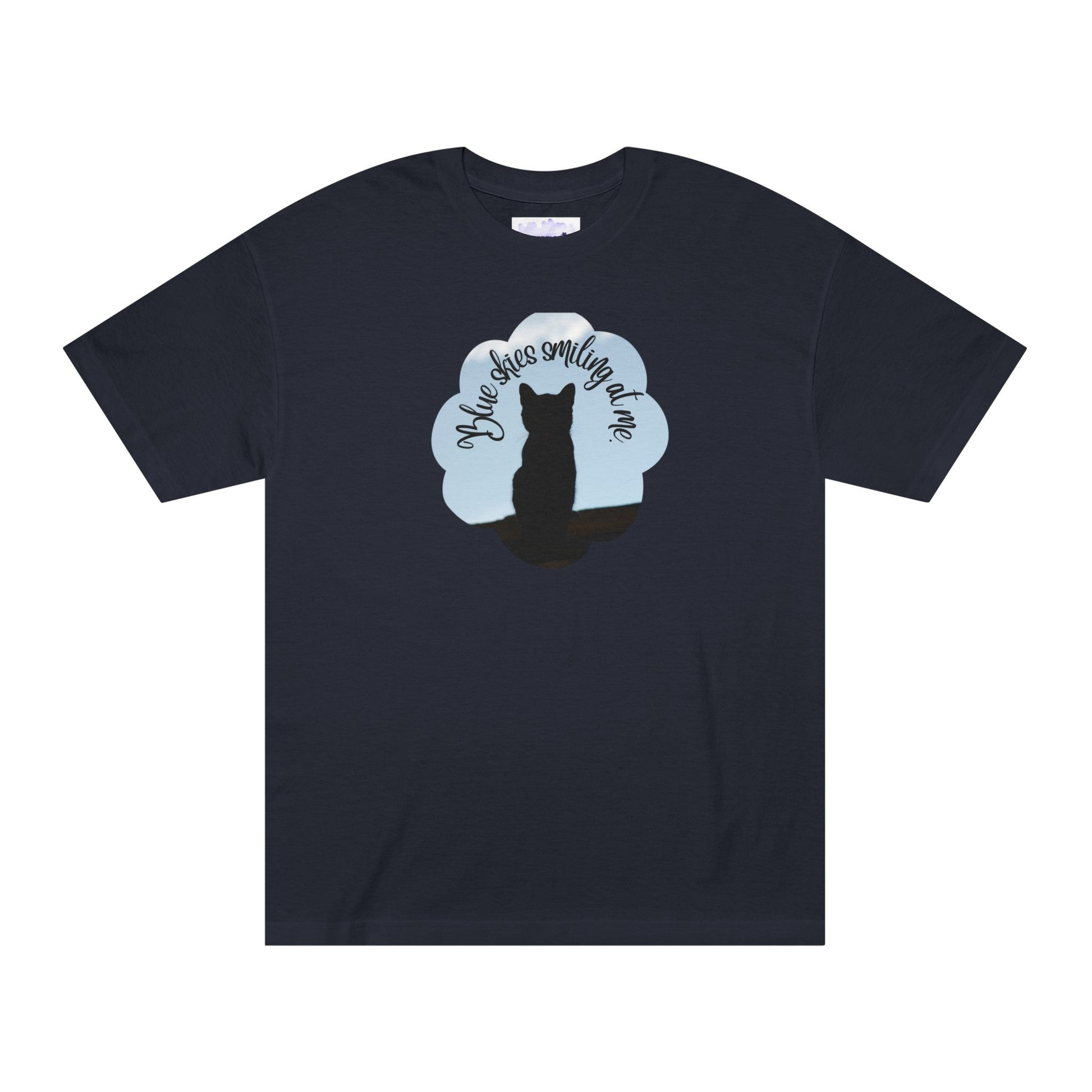Blue Skies Kitty Unisex Classic Tee - T - Shirt - Epileptic Al’s Shop