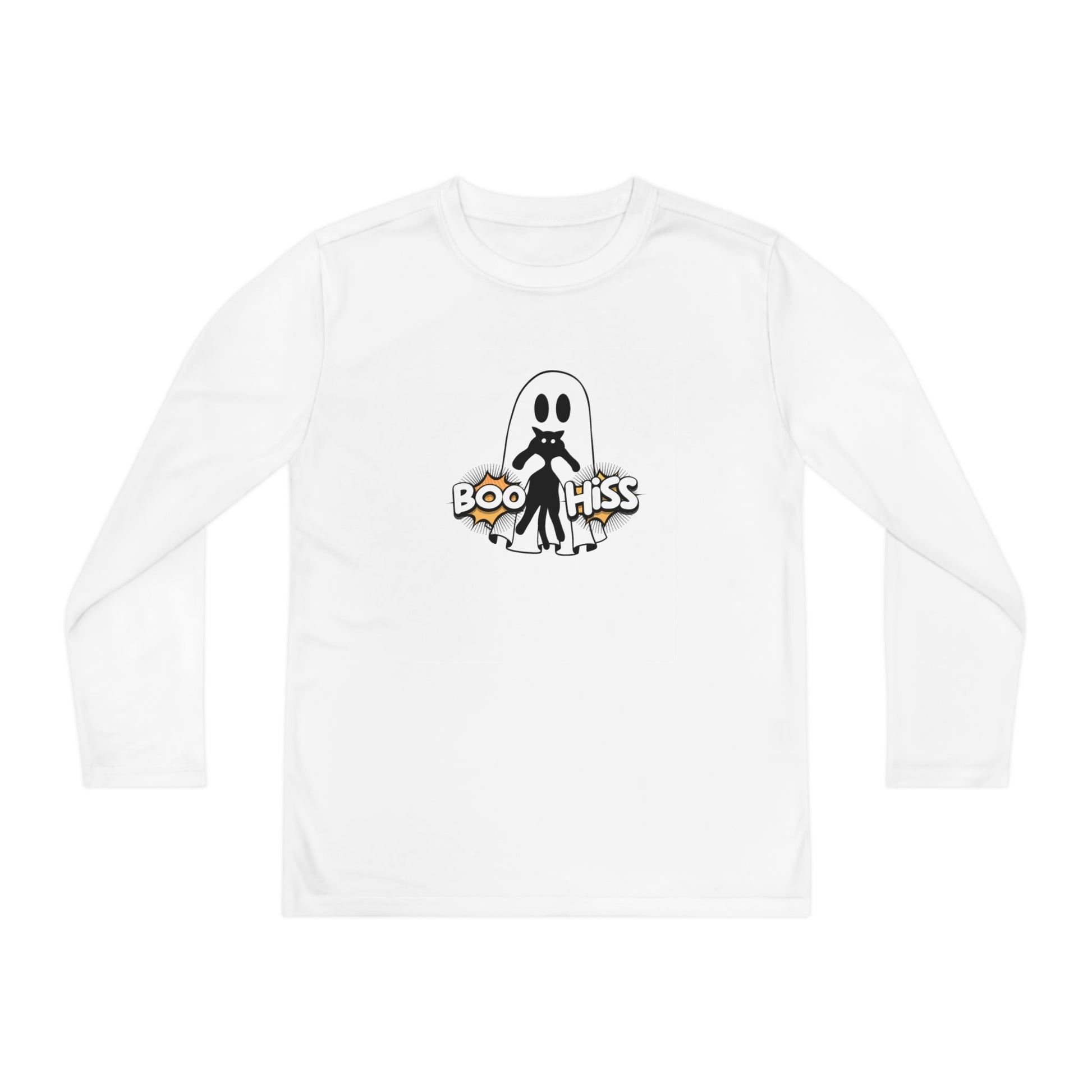 Boo Hiss Youth Long Sleeve Competitor Tee - Kids clothes - Epileptic Al’s Shop