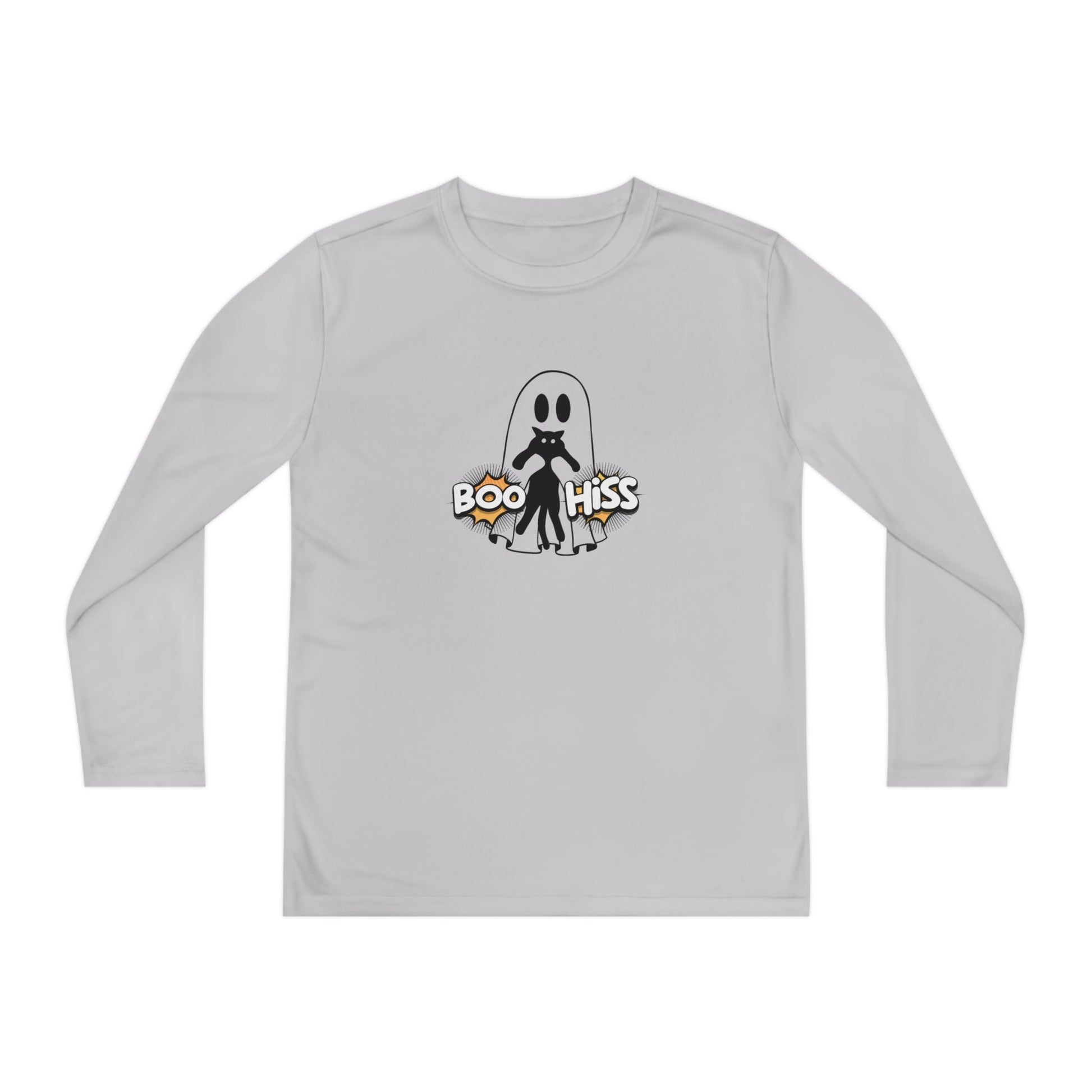 Boo Hiss Youth Long Sleeve Competitor Tee - Kids clothes - Epileptic Al’s Shop