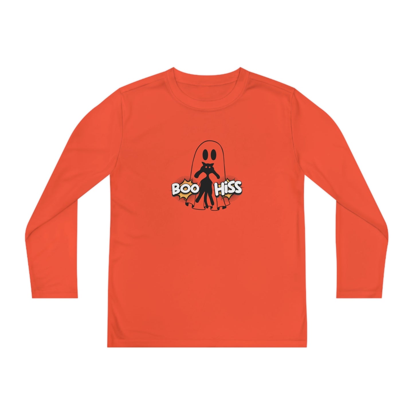 Boo Hiss Youth Long Sleeve Competitor Tee - Kids clothes - Epileptic Al’s Shop