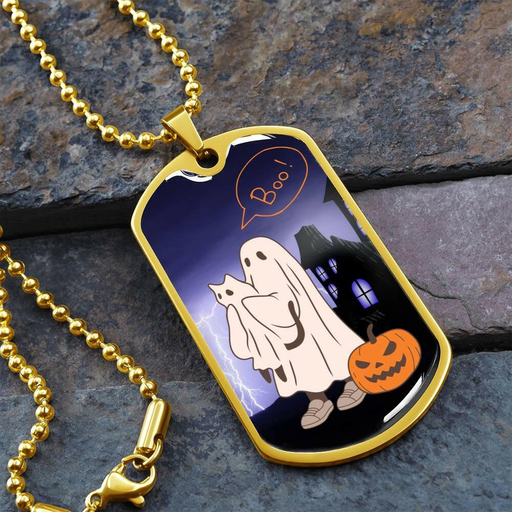 Boo Necklace - Jewelry - Epileptic Al’s Shop