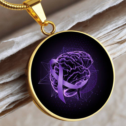 Brain Awareness Necklace - Jewelry - Epileptic Al’s Shop