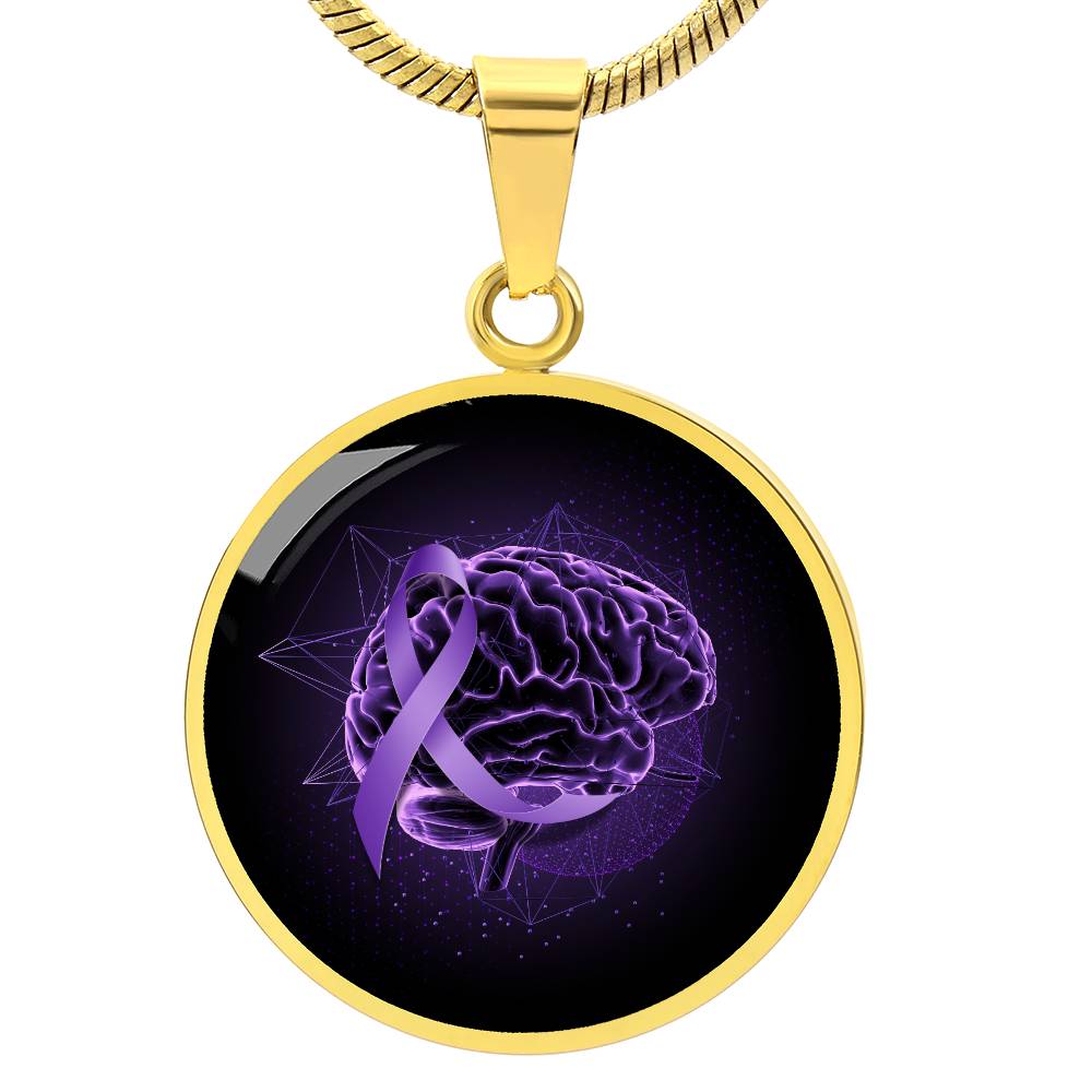 Brain Awareness Necklace - Jewelry - Epileptic Al’s Shop