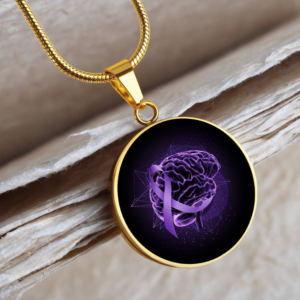 Brain Awareness Necklace - Jewelry - Epileptic Al’s Shop