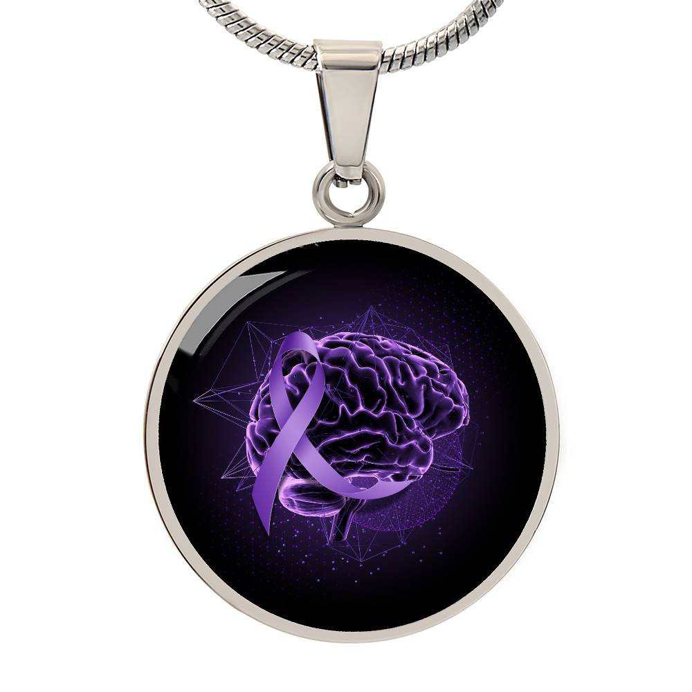 Brain Awareness Necklace - Jewelry - Epileptic Al’s Shop