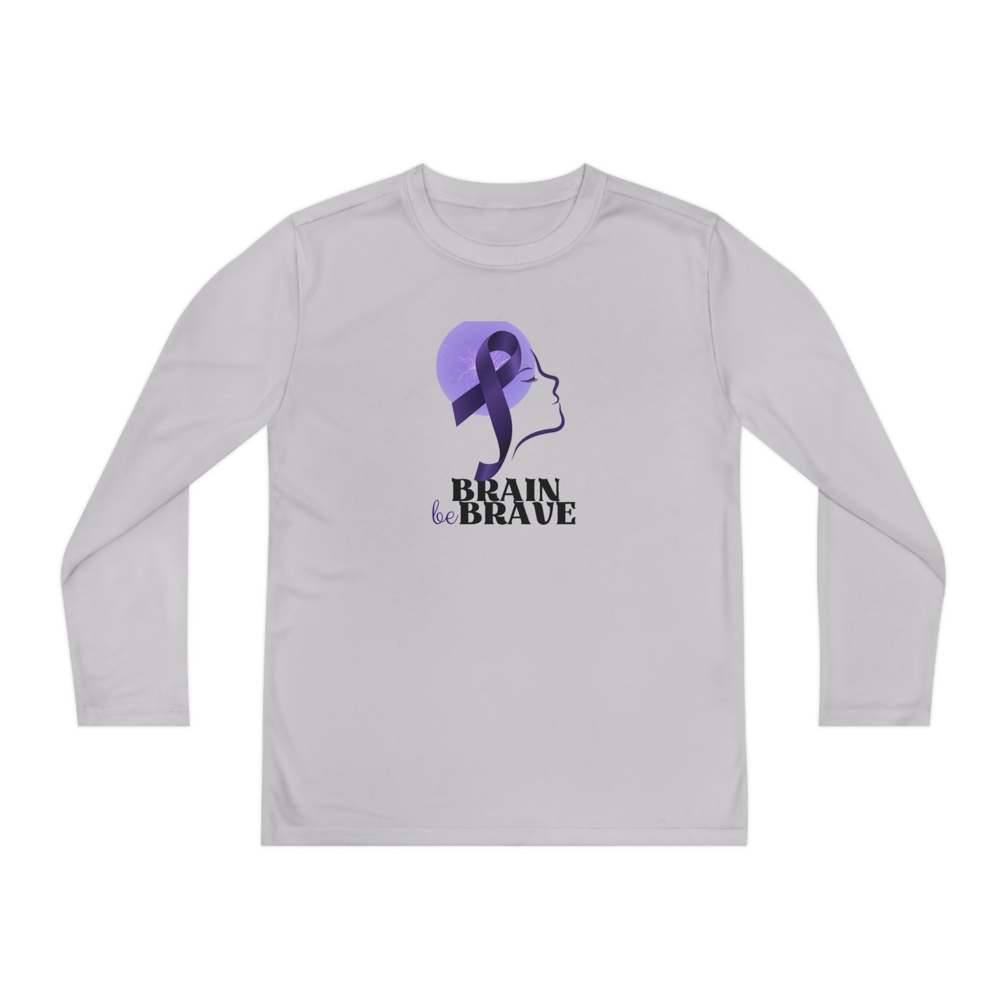 Brain Be Brave Youth Long Sleeve Competitor Tee - Kids clothes - EpiAl's Shop