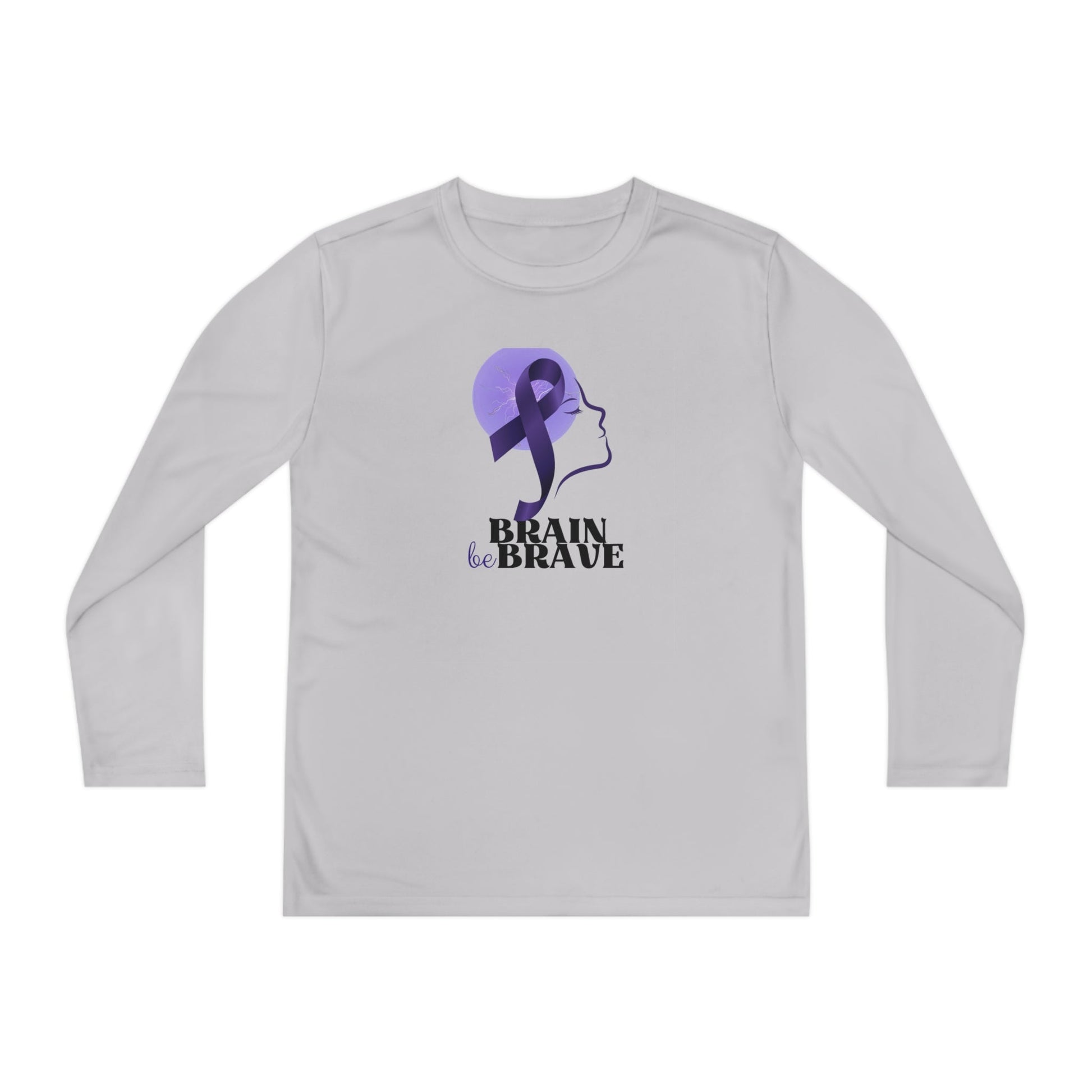 Brain Be Brave Youth Long Sleeve Competitor Tee - Kids clothes - EpiAl's Shop