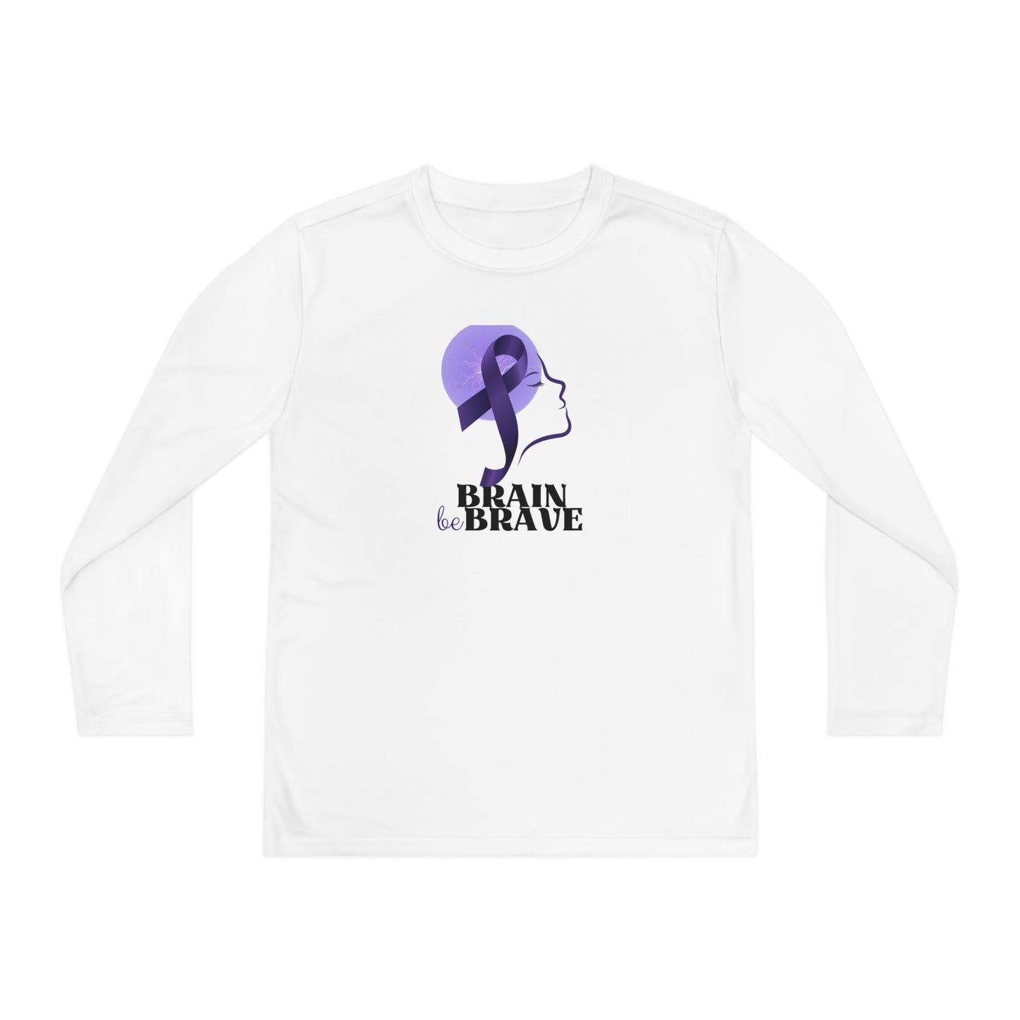 Brain Be Brave Youth Long Sleeve Competitor Tee - Kids clothes - EpiAl's Shop