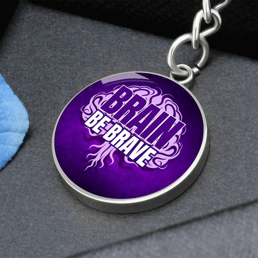 Brave Brain Keychain - Jewelry - Epileptic Al’s Shop