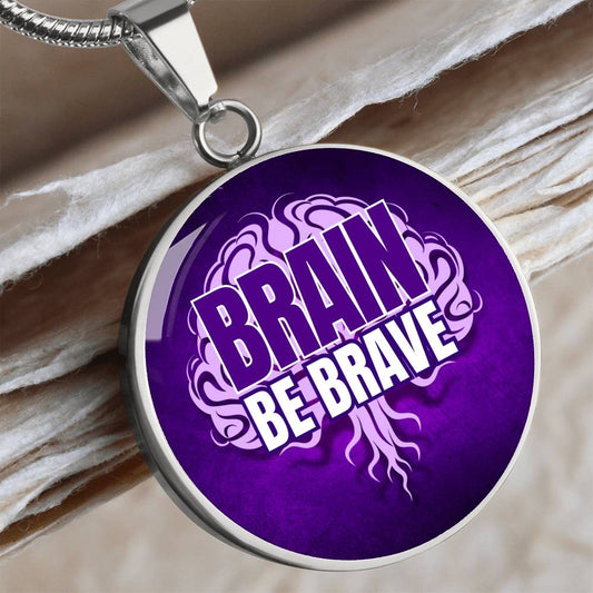 Brave Brain Necklace - Jewelry - Epileptic Al’s Shop