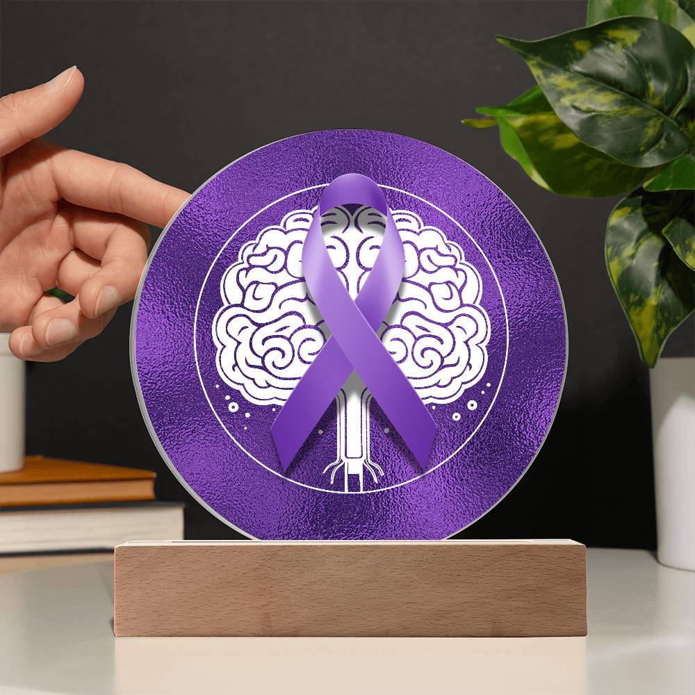 Brave Brain Plaque - Jewelry - Epileptic Al’s Shop