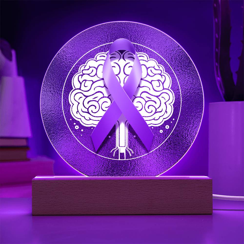 Brave Brain Plaque - Jewelry - Epileptic Al’s Shop