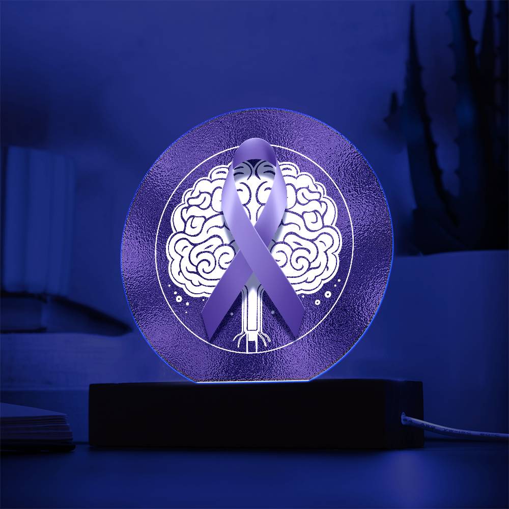 Brave Brain Plaque - Jewelry - Epileptic Al’s Shop