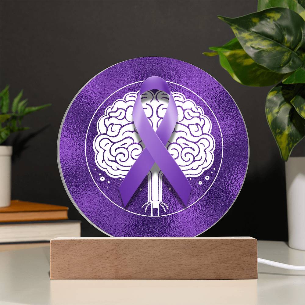 Brave Brain Plaque - Jewelry - Epileptic Al’s Shop