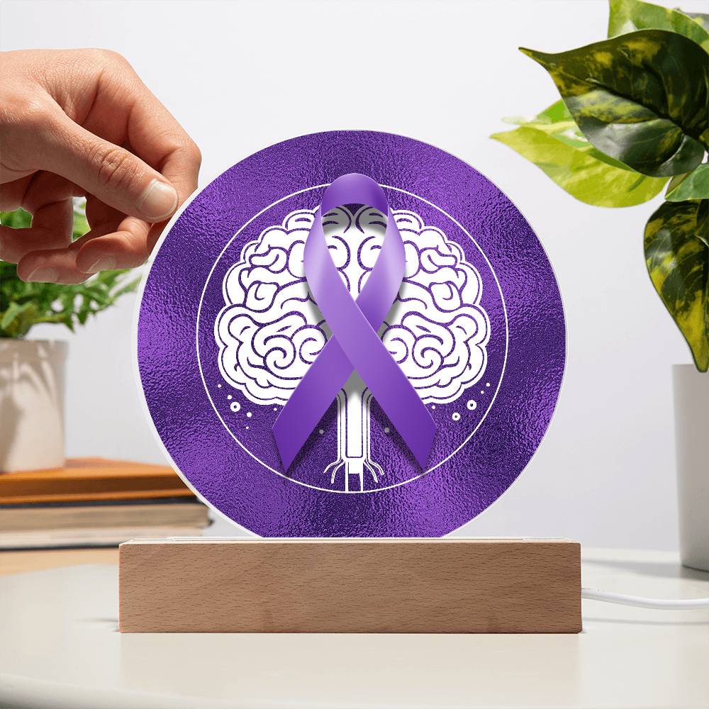 Brave Brain Plaque - Jewelry - Epileptic Al’s Shop