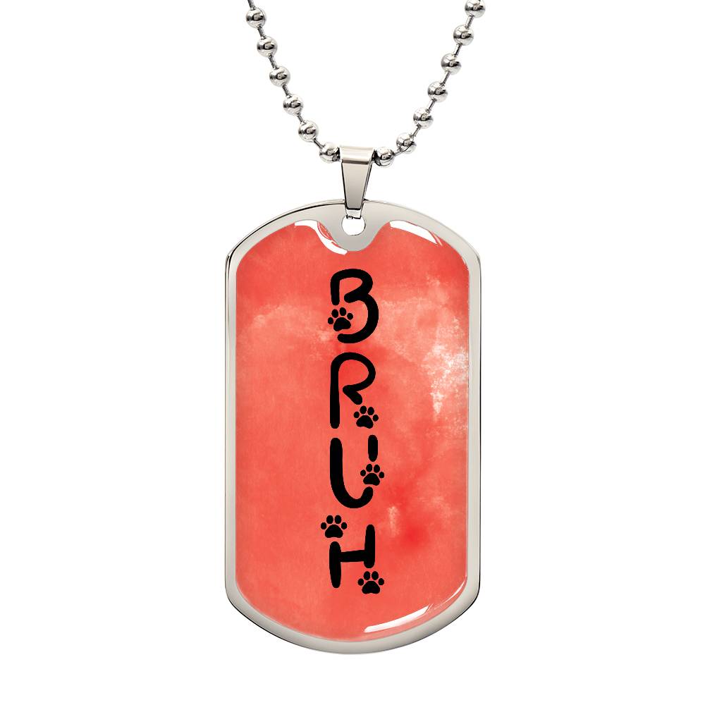 Bruh Necklace - Jewelry - Epileptic Al’s Shop