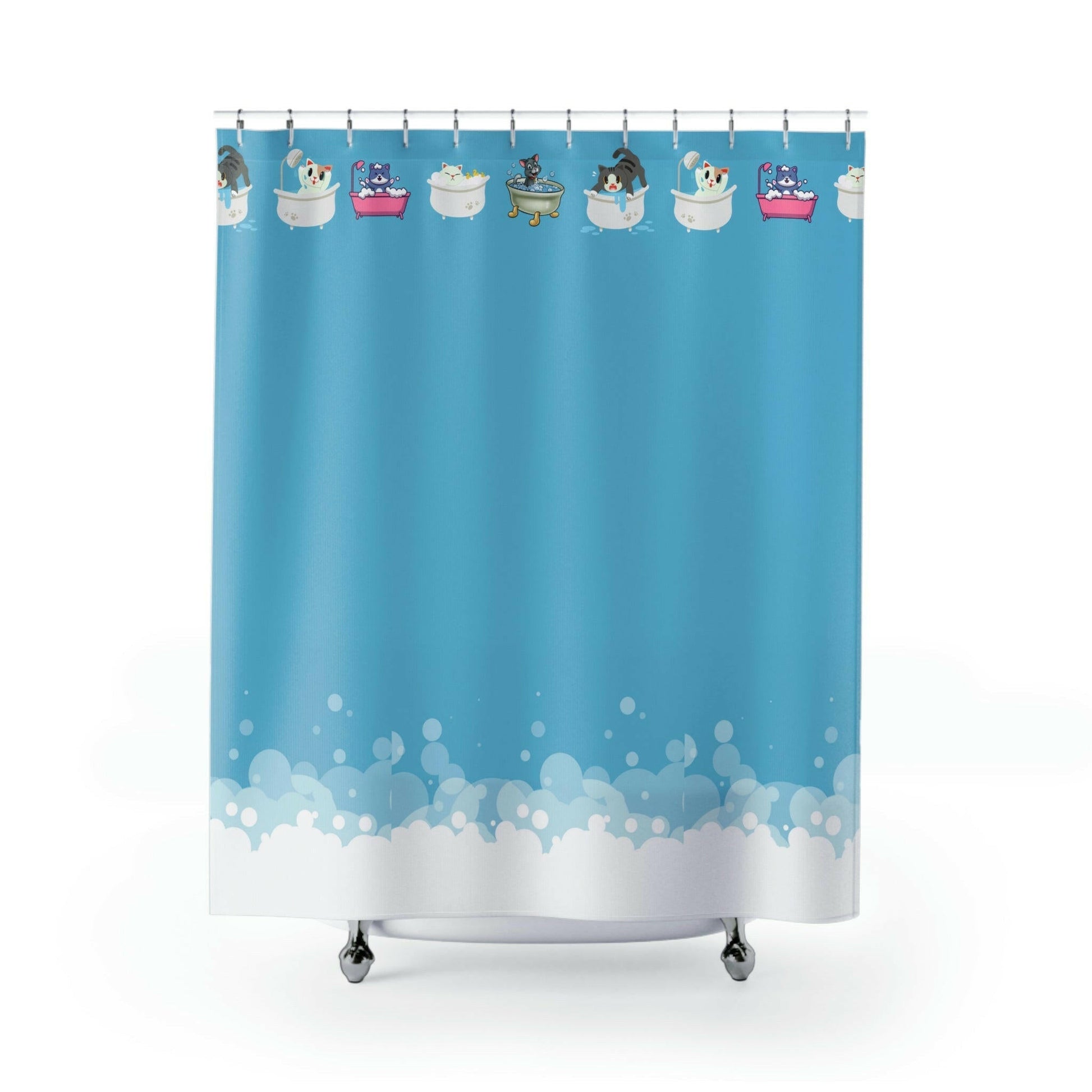 Bubbly Kitties Shower Curtains - Home Decor - Epileptic Al’s Shop