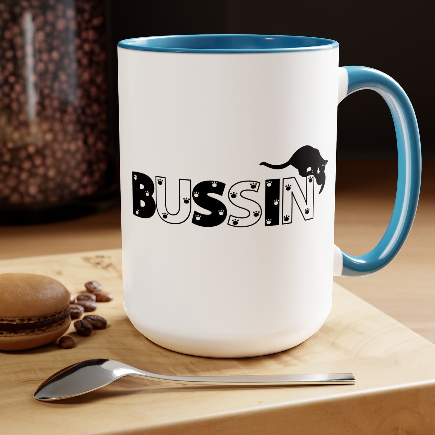 Bussin' Two - Tone Coffee Mugs, 15oz - Mug - Epileptic Al’s Shop