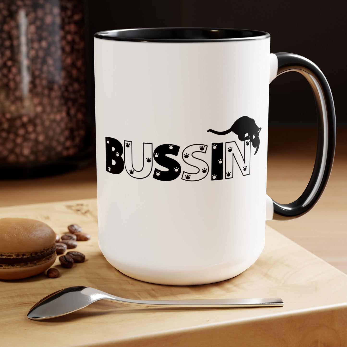 Bussin' Two - Tone Coffee Mugs, 15oz - Mug - Epileptic Al’s Shop