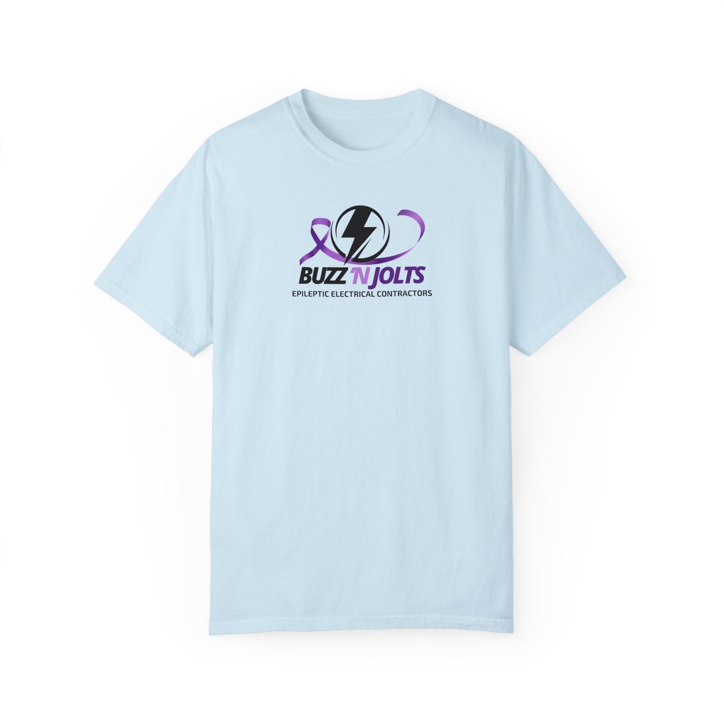 Buzz 'n Jolts Unisex Garment - Dyed T - shirt - T - Shirt - Epileptic Al’s Shop