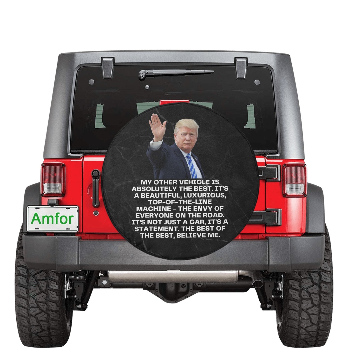 Trump Other Vehicle Spare Tire Cover(Large)(17")