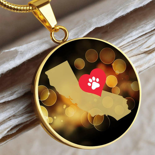 California luvs Cats Necklace - Jewelry - Epileptic Al’s Shop