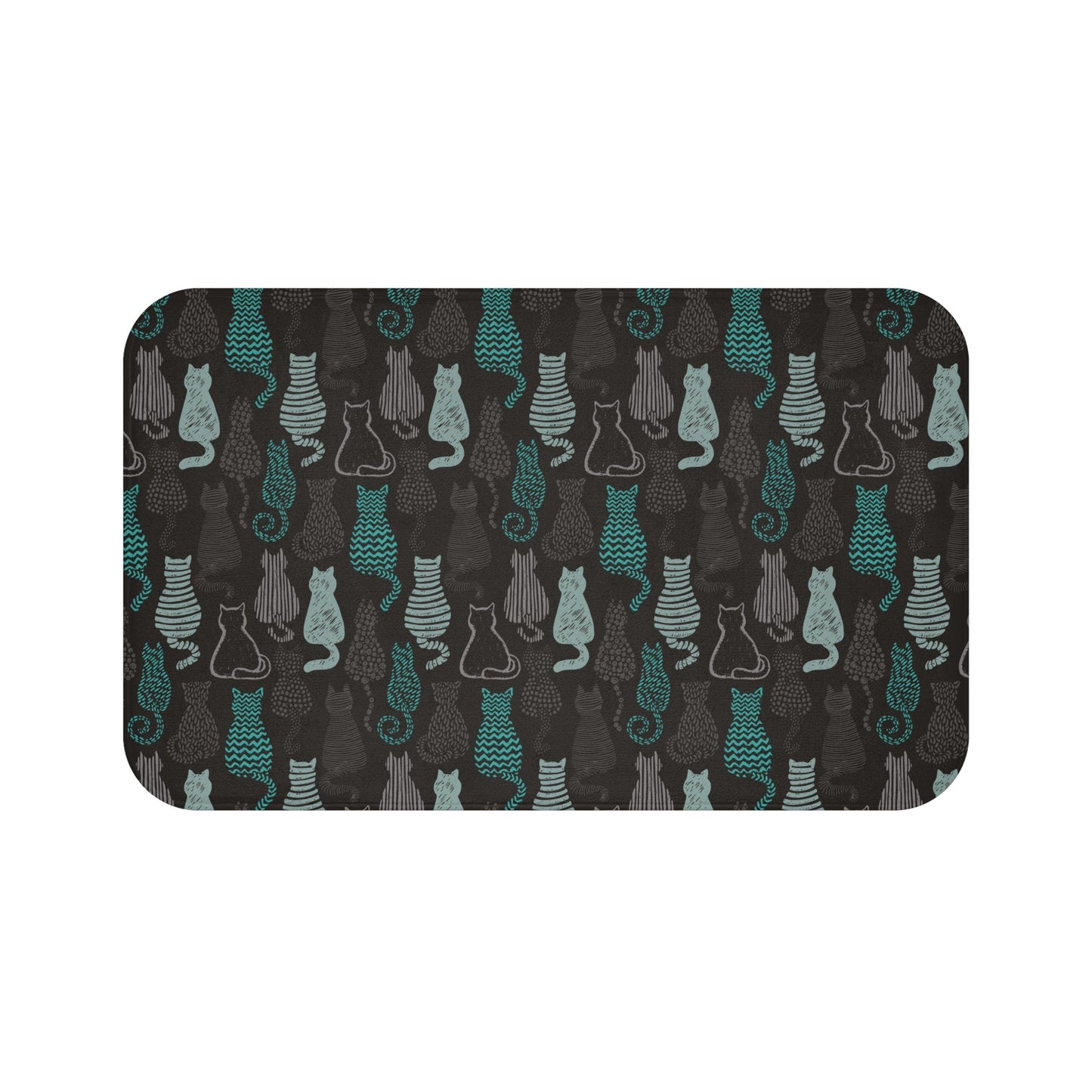 Camo Cats Bath Mat - Home Decor - Epileptic Al’s Shop