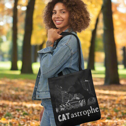 CAT - astrophe Canvas Tote Bag - Accessories - EpiAl's Shop