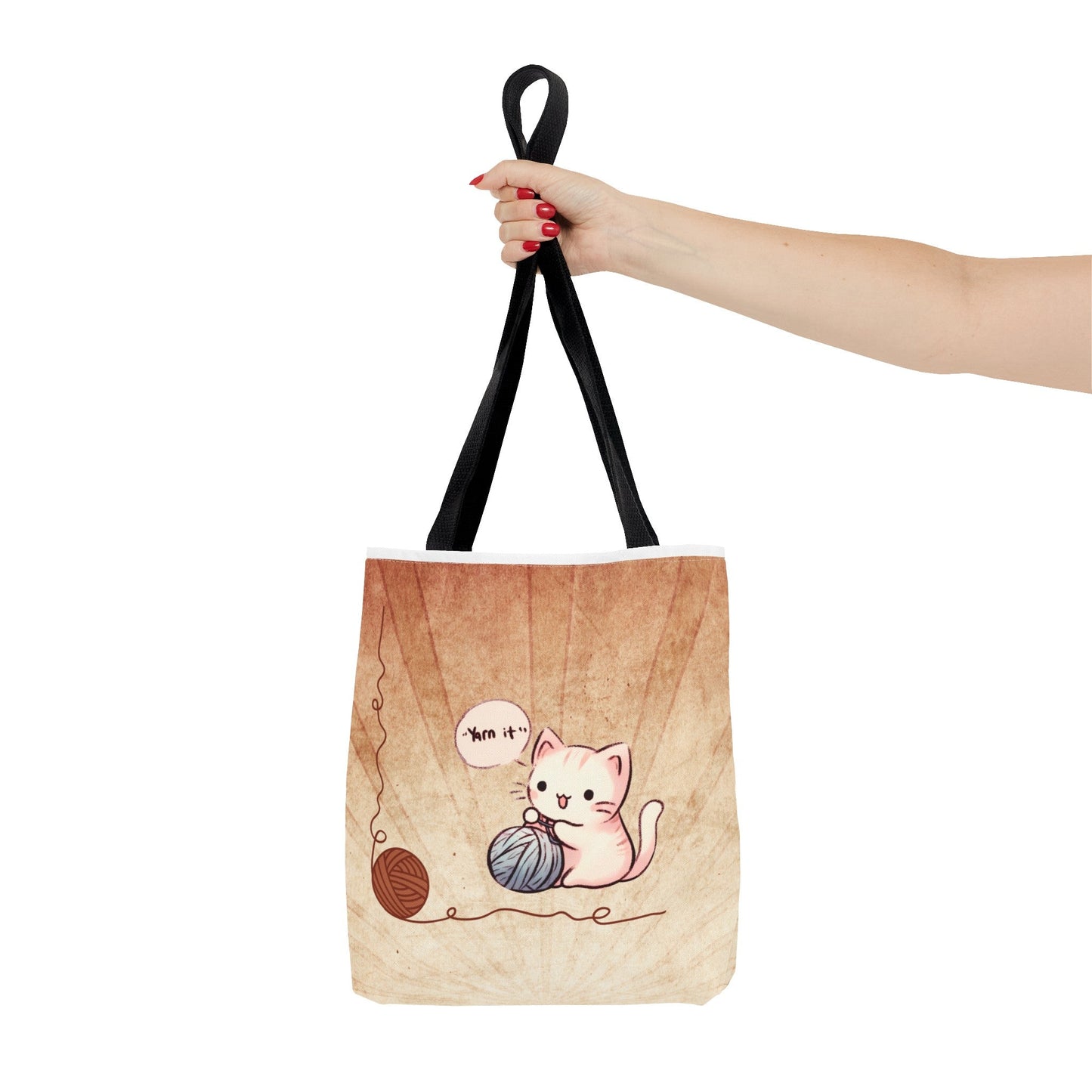 Cat Crafter's Tote Bag - Bags - Epileptic Al’s Shop