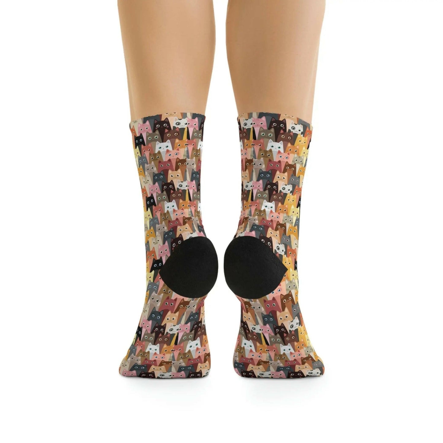 Cat Crowd Socks - Clothing - Epileptic Al’s Shop