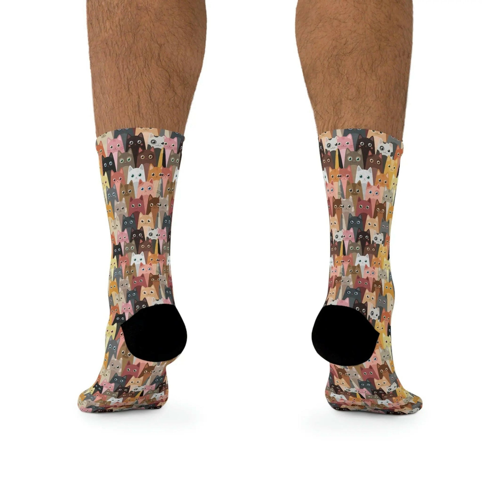 Cat Crowd Socks - Clothing - Epileptic Al’s Shop