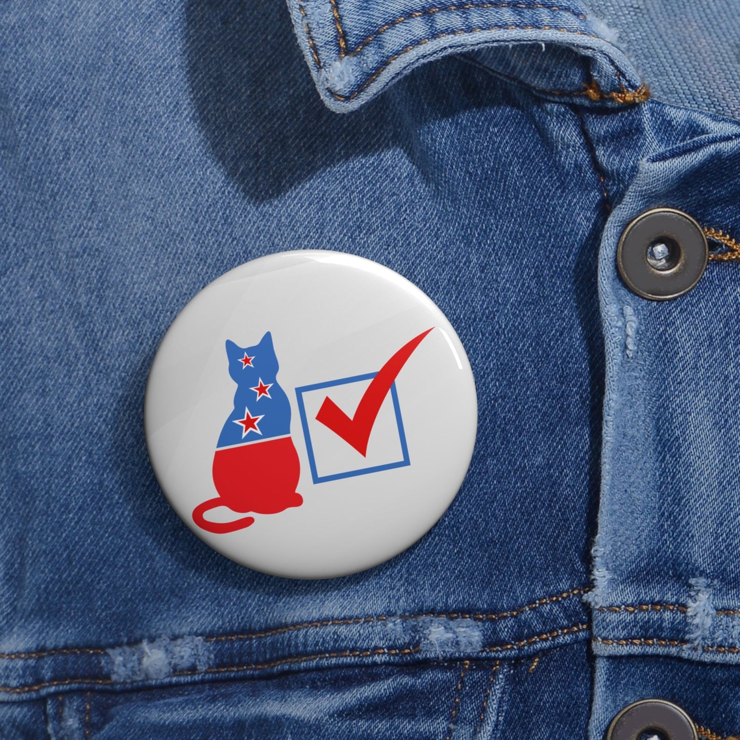 Cat for President Pin Buttons - Accessories - EpiAl's Shop