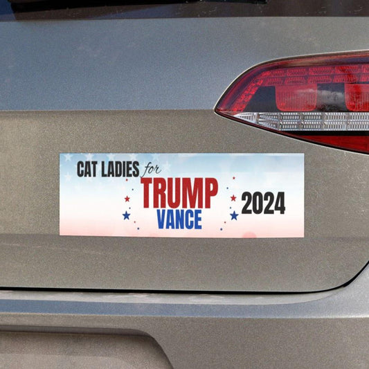 Cat Ladies for Trump 2024 Car Magnets - Vehicle Accessories - EpiAl's Shop