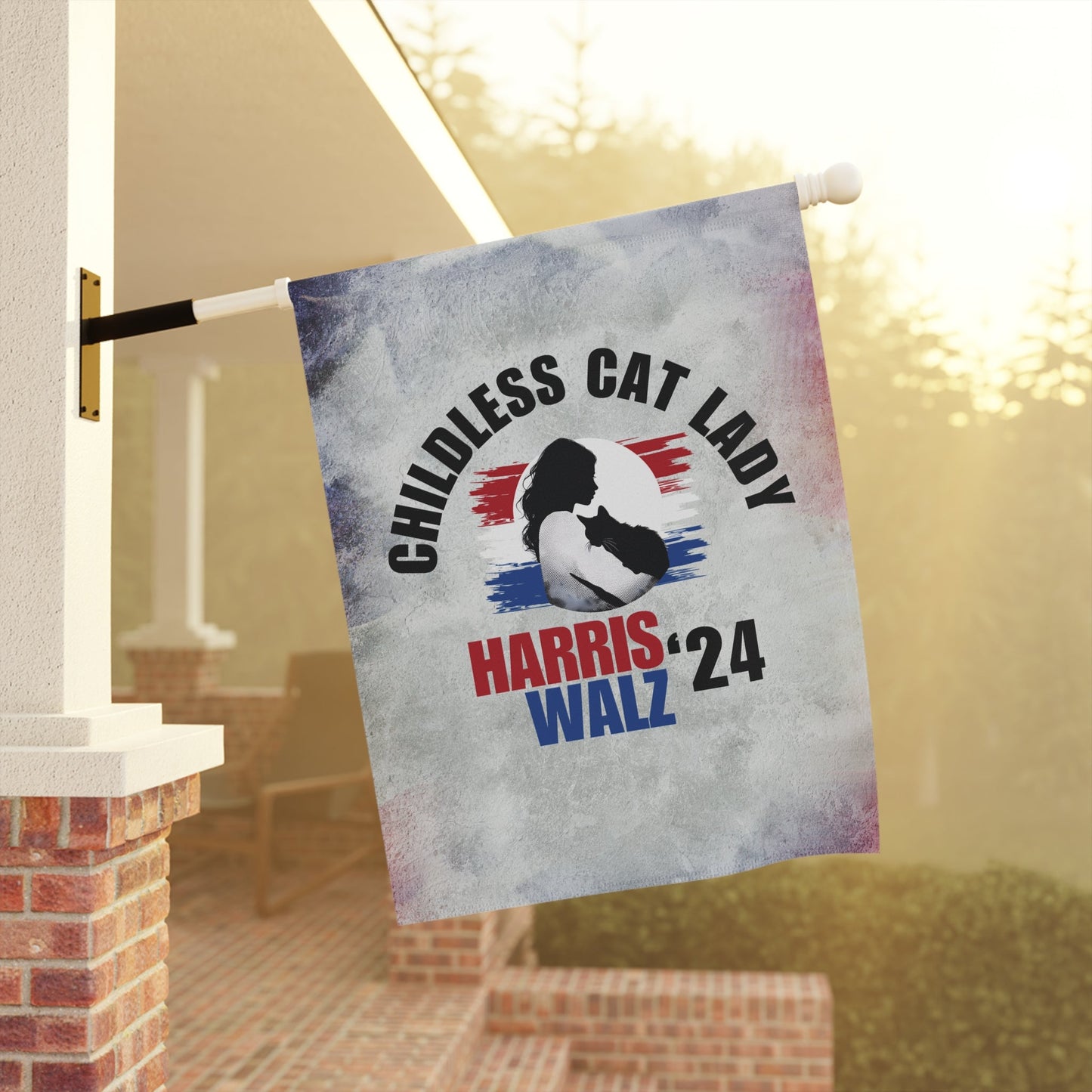 Cat Lady for Harris Garden & House Banner - Outdoor Decor - EpiAl's Shop