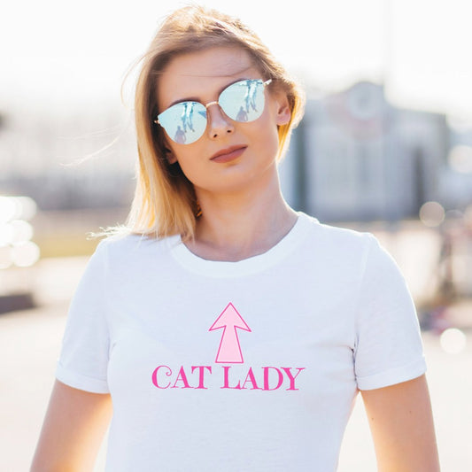 Cat Lady Softstyle Tee - T - Shirt - Epileptic Al’s Shop