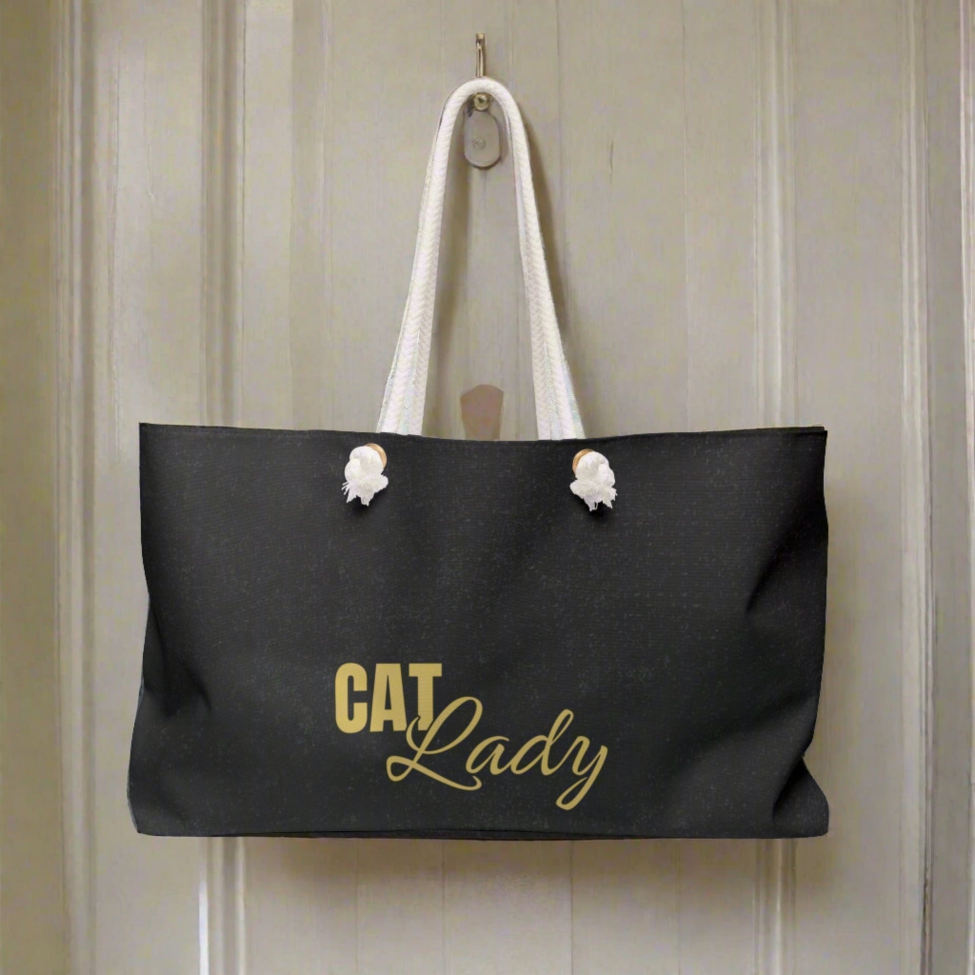 Cat Lady Weekender Bag - Bags - Epileptic Al’s Shop