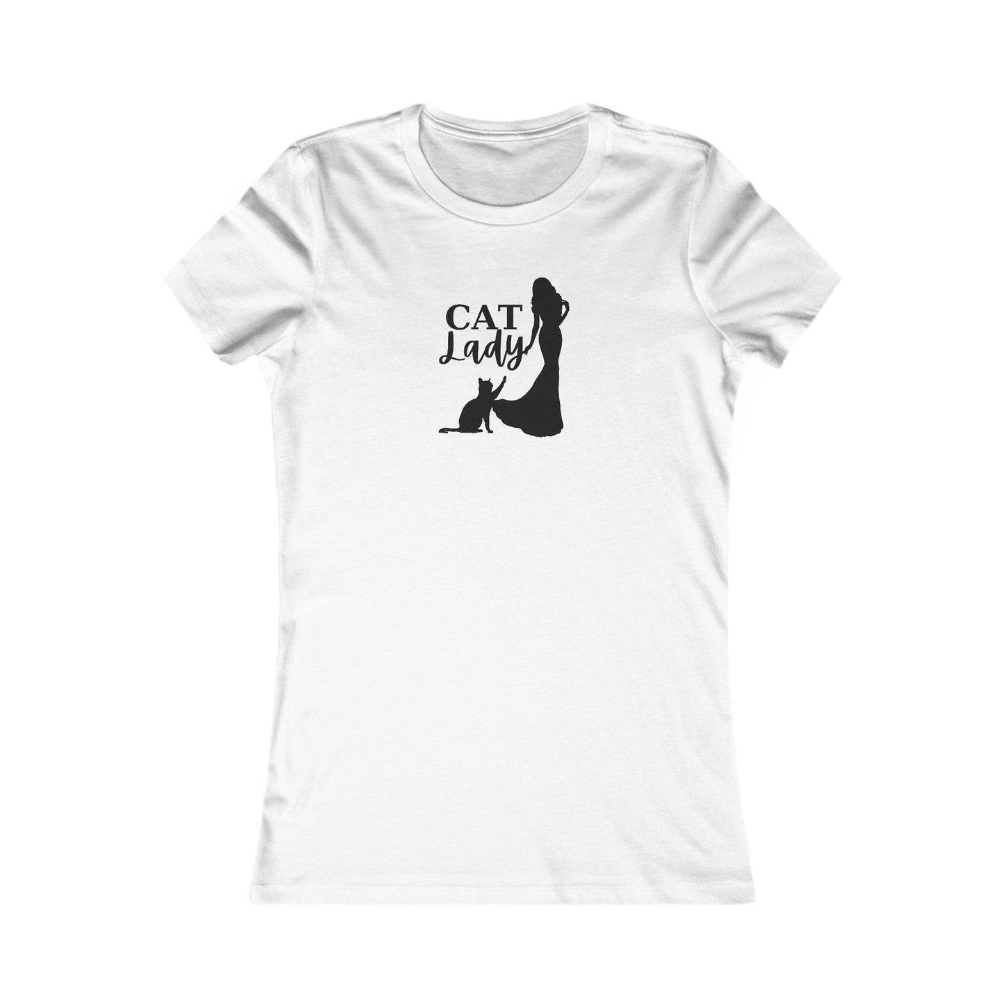 Cat Lady Women's Favorite Tee - T - Shirt - Epileptic Al’s Shop