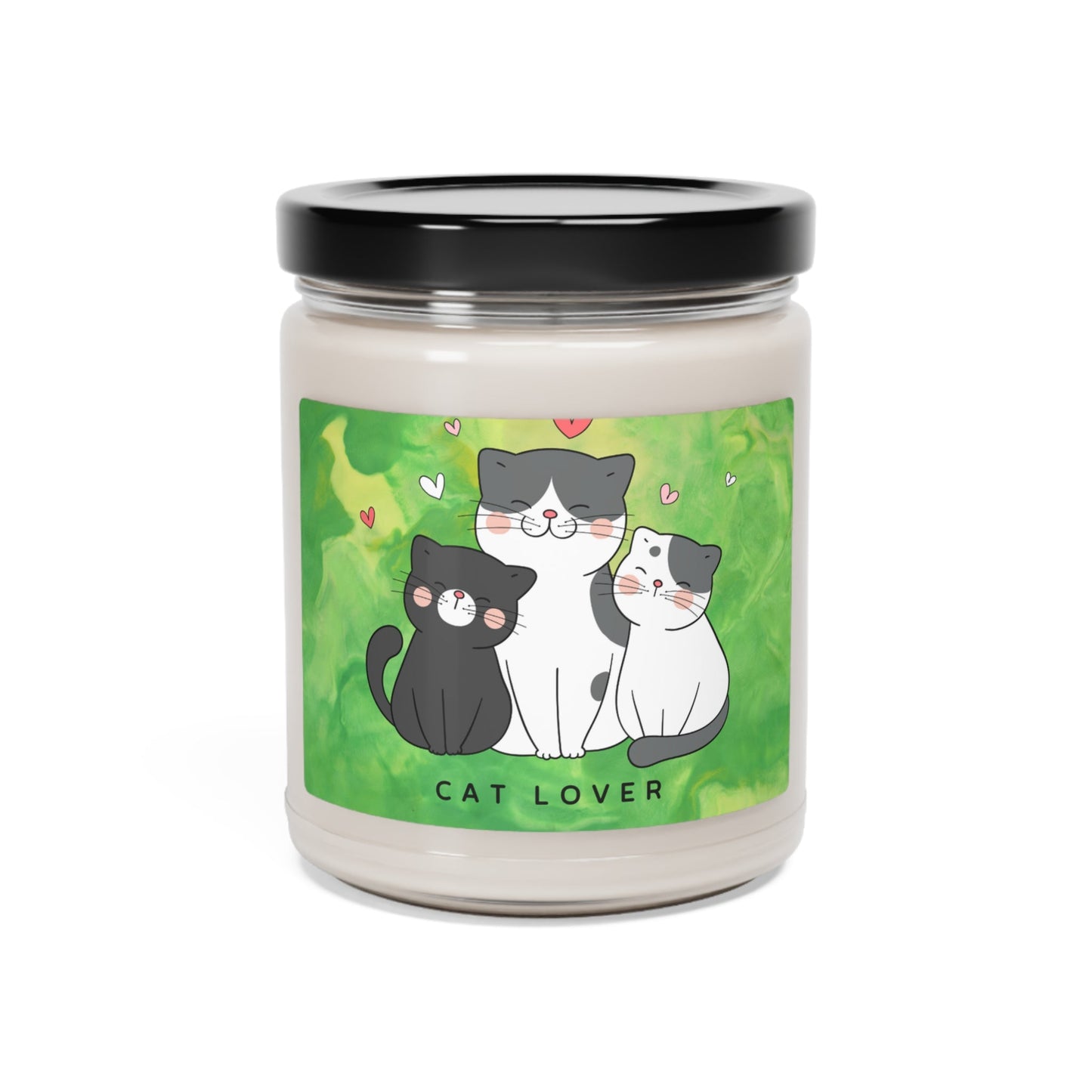 Cat Lover Scented Soy Candle, 9oz - Home Decor - Epileptic Al’s Shop