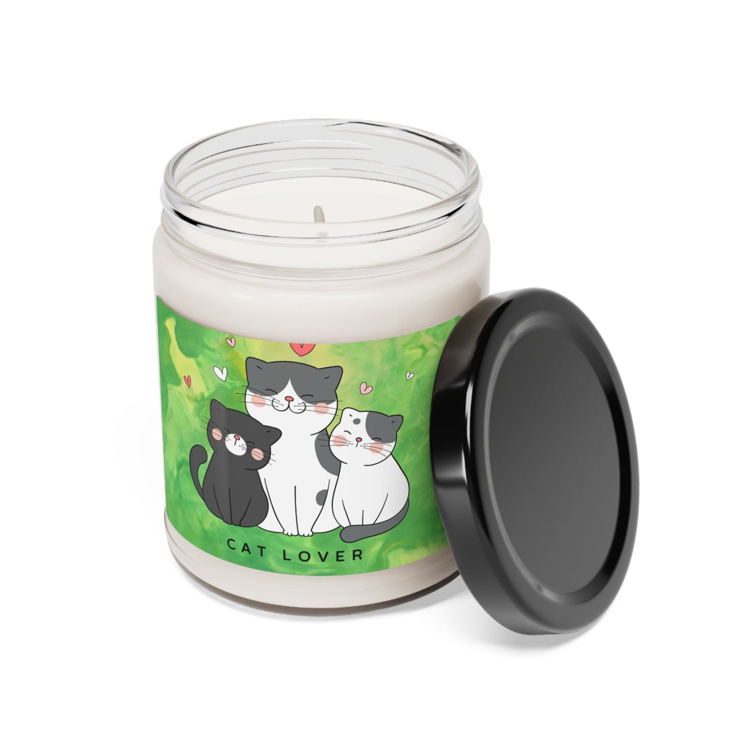 Cat Lover Scented Soy Candle, 9oz - Home Decor - Epileptic Al’s Shop