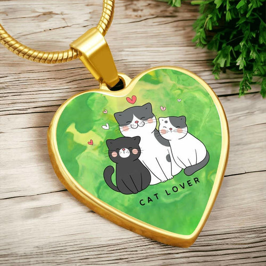 Cat Lover Trio Necklace - Jewelry - Epileptic Al’s Shop