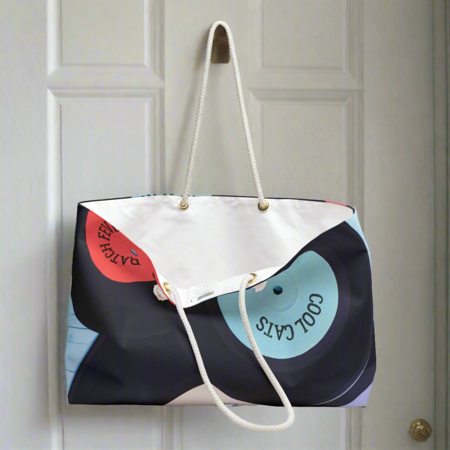 Cat Music Retro Weekender Bag - Bags - Epileptic Al’s Shop