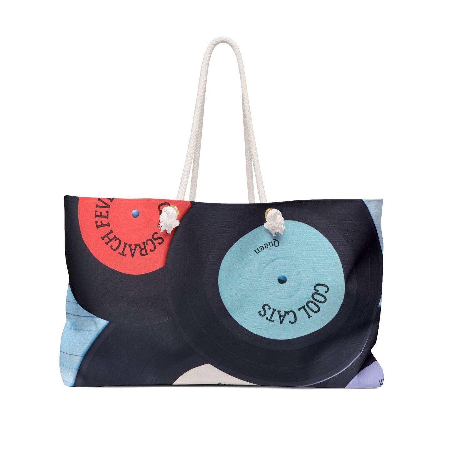 Cat Music Retro Weekender Bag - Bags - Epileptic Al’s Shop