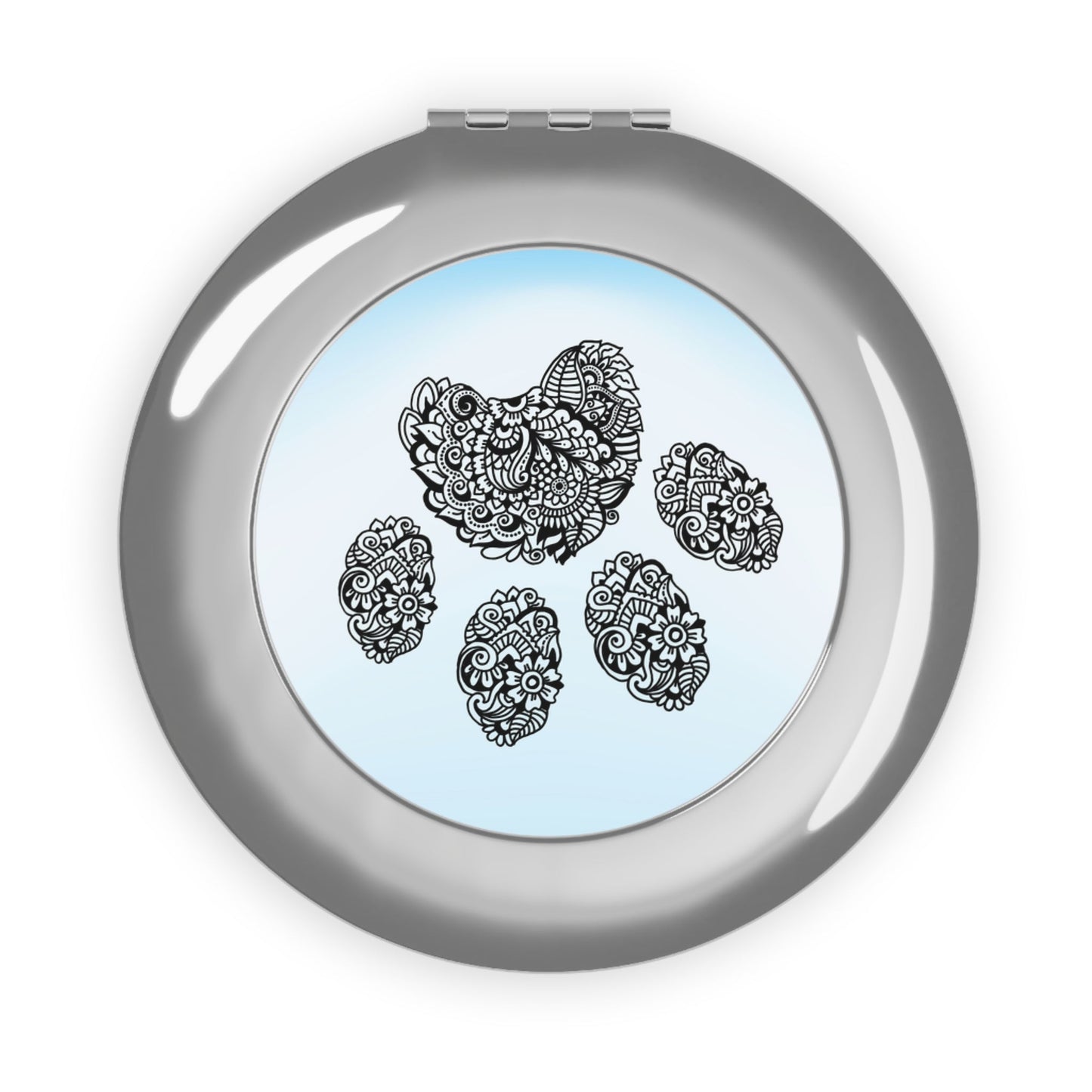 Cat Paw Compact Travel Mirror - Accessories - Epileptic Al’s Shop