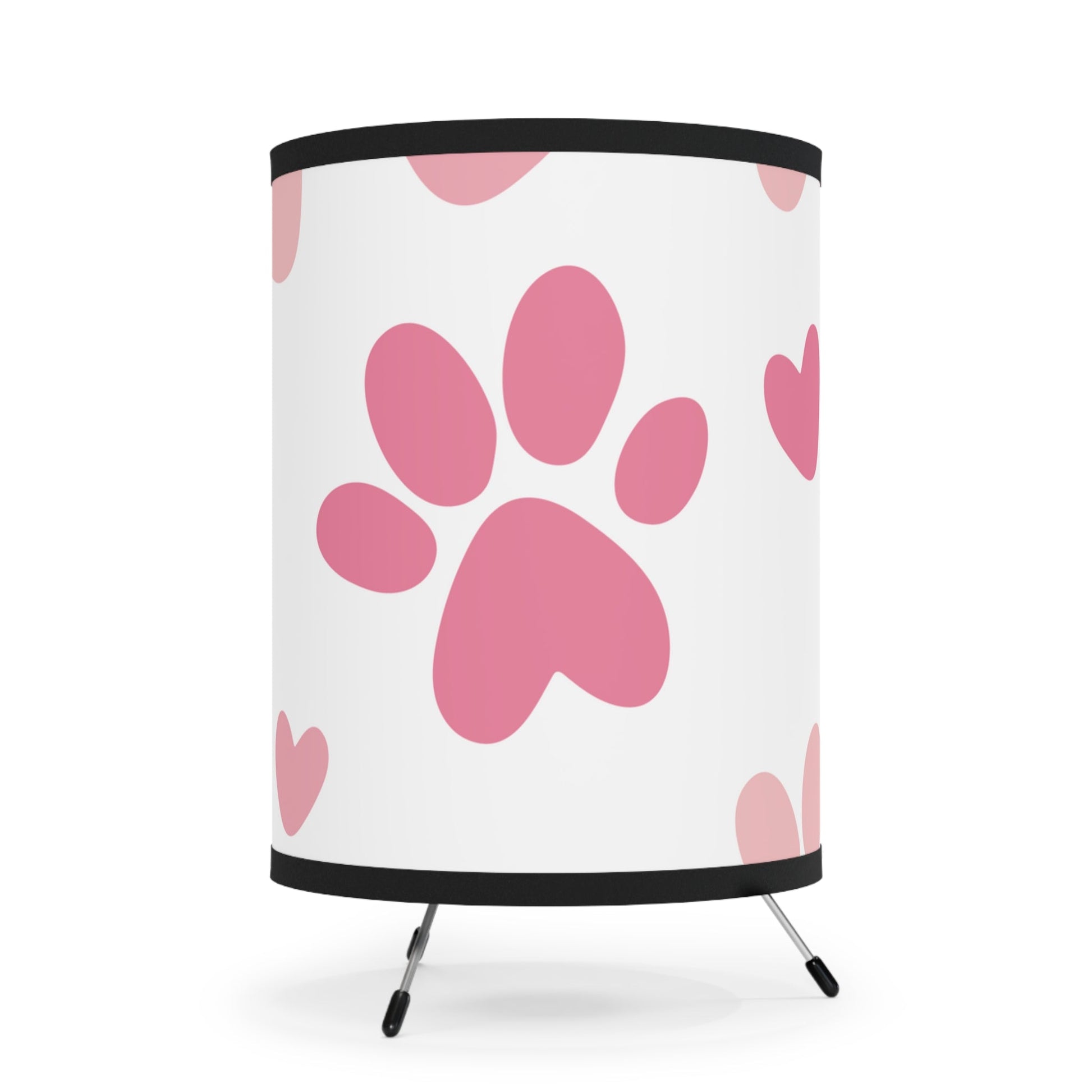 Cat Paw Tripod Lamp with High - Res Printed Shade, US\CA plug - Home Decor - Epileptic Al’s Shop