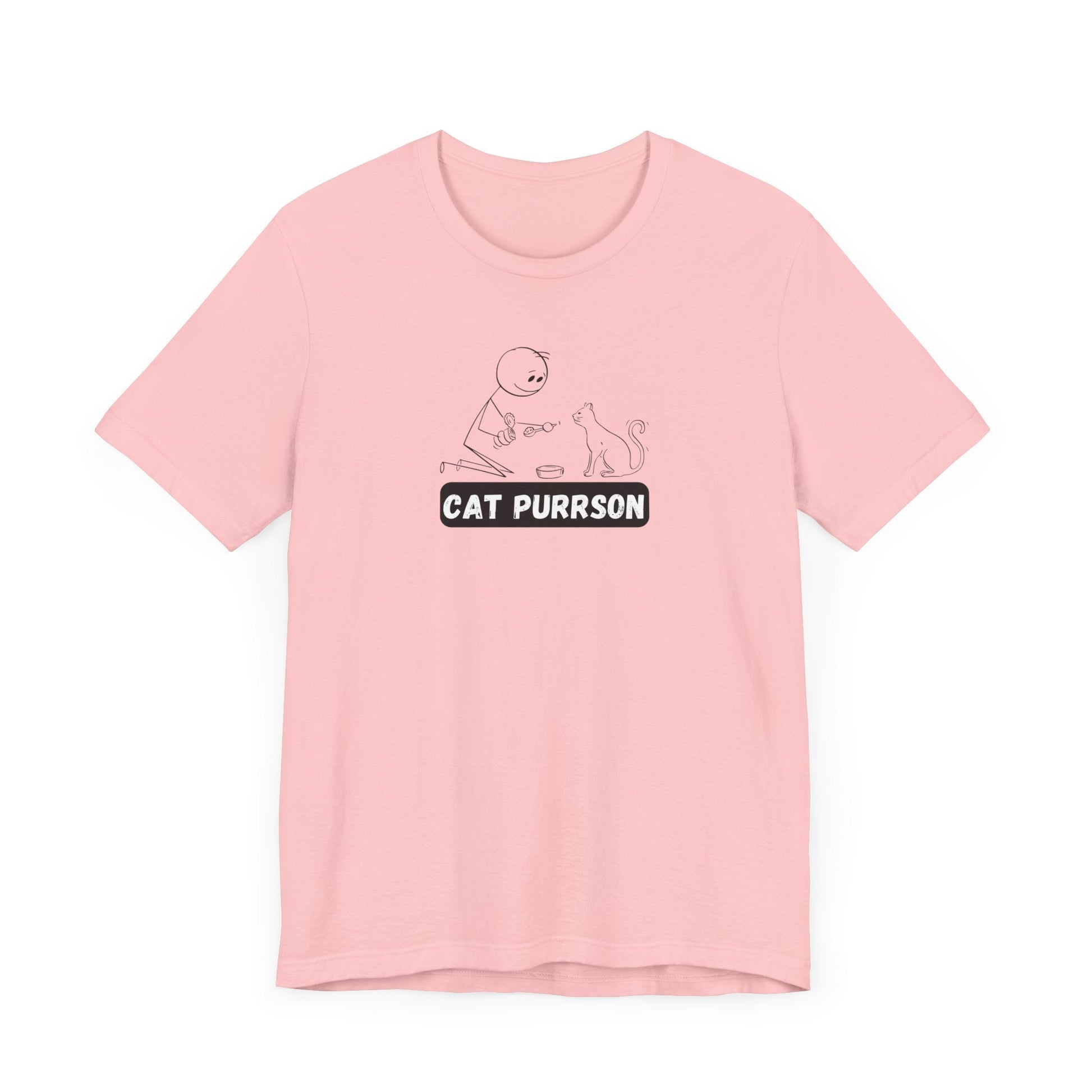 Cat Purrson Unisex Jersey Short Sleeve Tee - T-Shirt - EpiAl's Shop