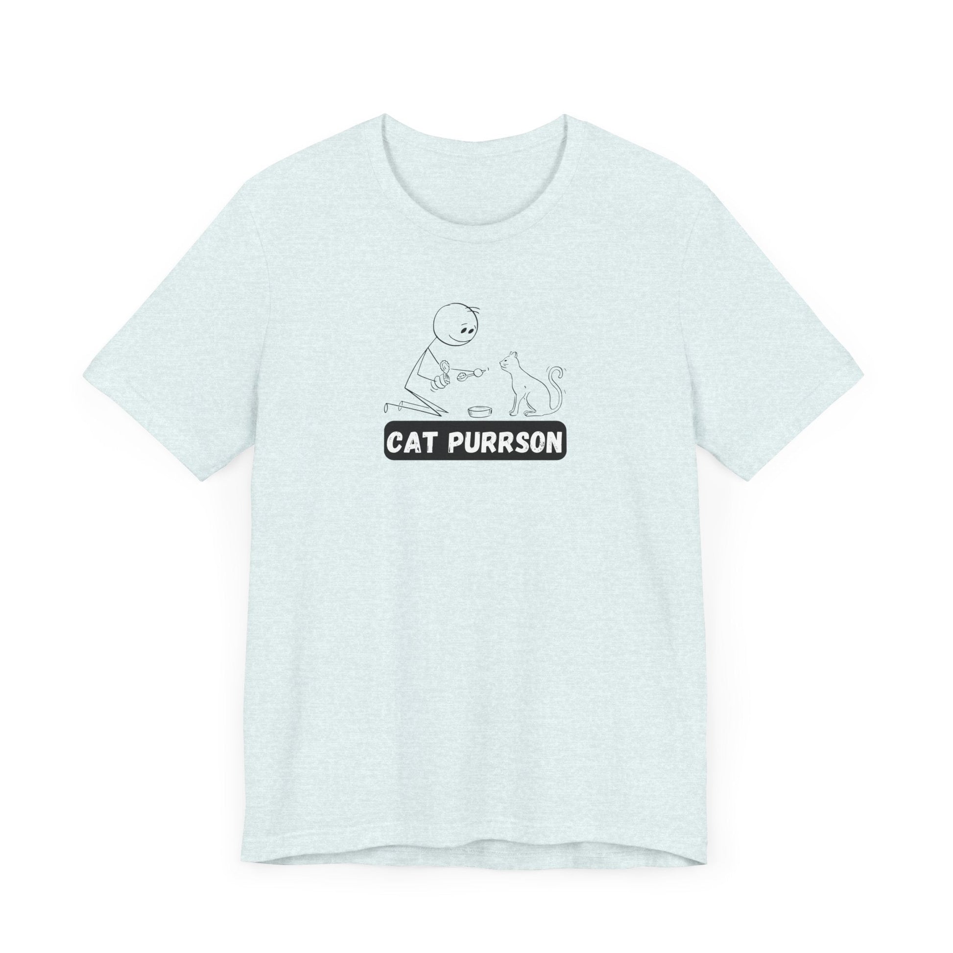 Cat Purrson Unisex Jersey Short Sleeve Tee - T-Shirt - EpiAl's Shop