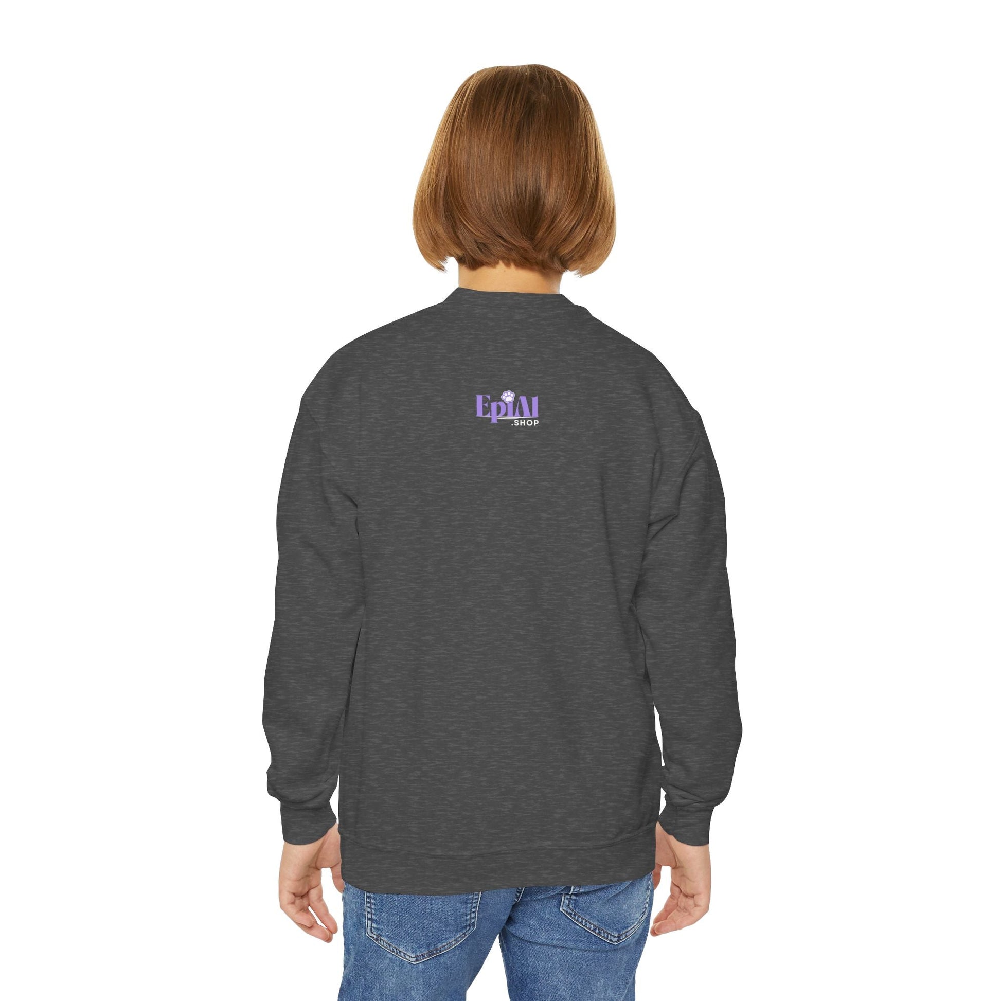 CATastrophe Youth Crewneck Sweatshirt - Kids clothes - EpiAl's Shop