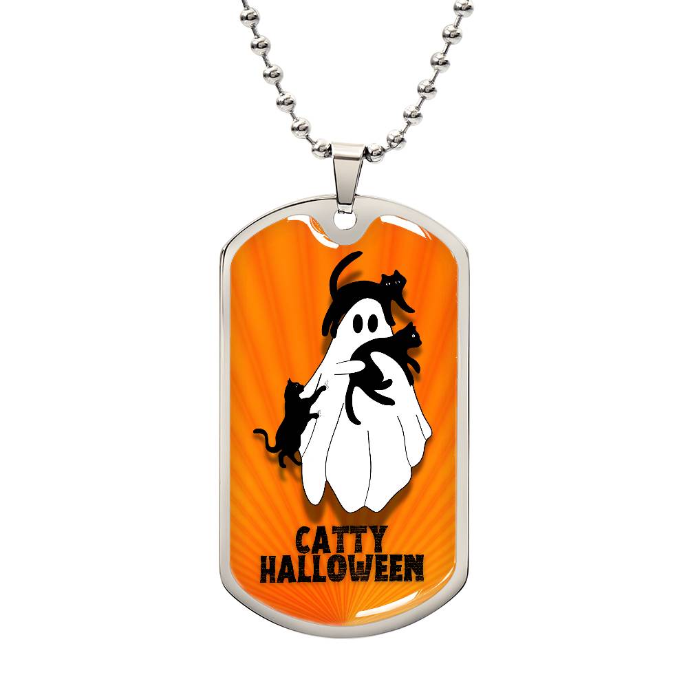 Catty Halloween Necklace - Jewelry - Epileptic Al’s Shop