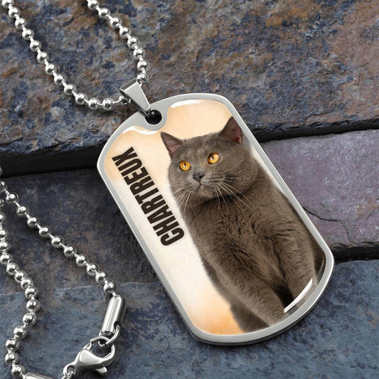 Chartreux Cat Necklace - Jewelry - Epileptic Al’s Shop